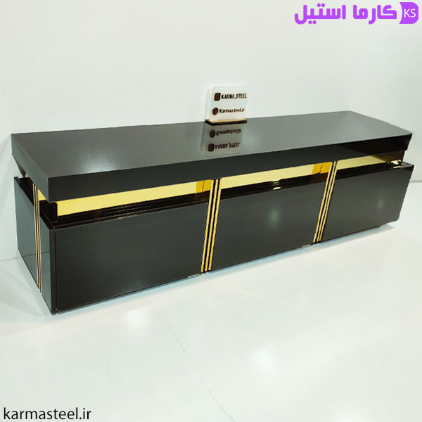 میز تلویزیون مدل دیانا رنگ مشکی 03