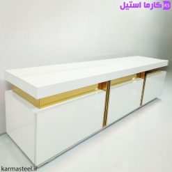 میز تلویزیون مدل دیانا رنگ سفید 02