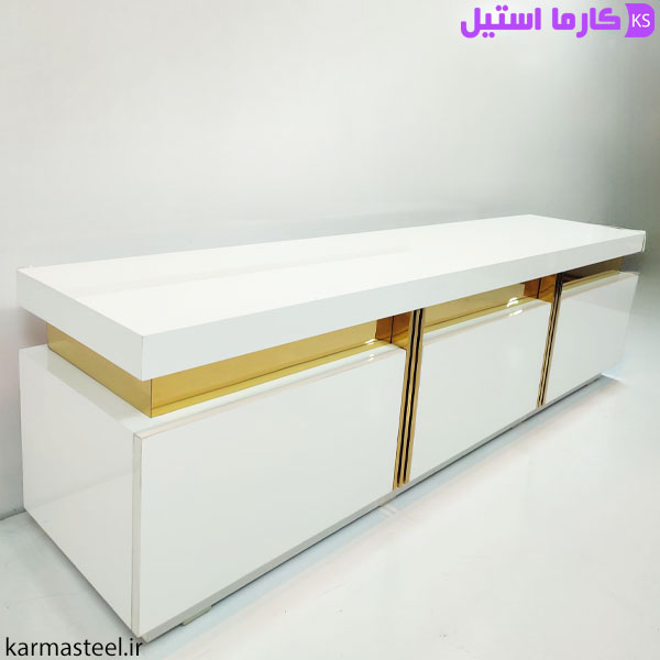 میز تلویزیون مدل دیانا رنگ سفید 02