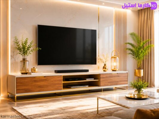 راهنمای کامل خرید میز تلویزیون؛ قبل از خرید این ۱۰ نکته را بدانید
