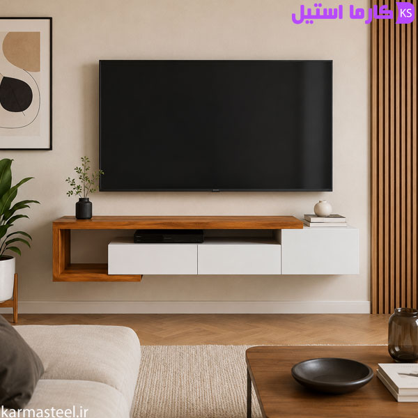 میز تلویزیون دیواری کد T1