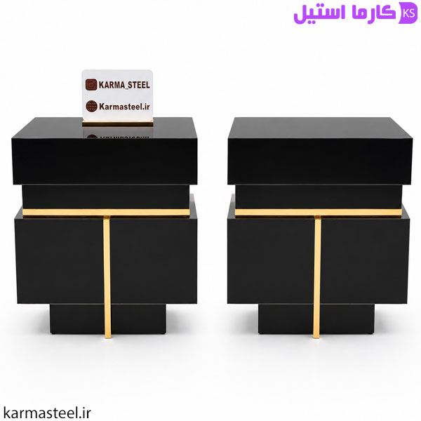 میز عسلی مدل شینا رنگ مشکی