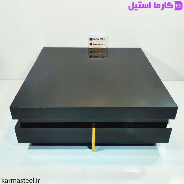 میز جلو مبلی مدل شینا رنگ مشکی 01