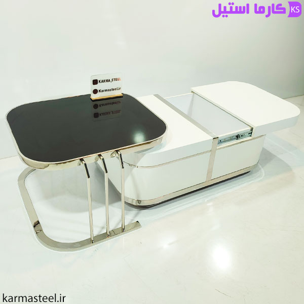 میز جلو مبلی یلدیز سفید 03